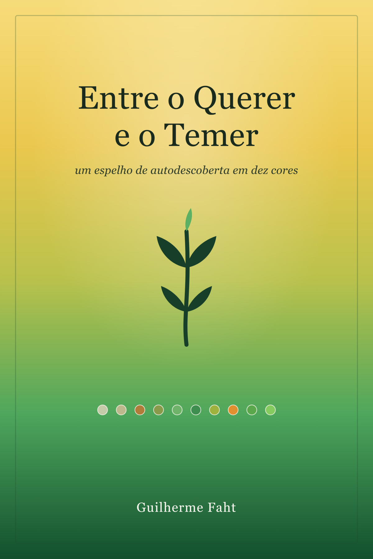 Capa de Entre o Querer e o Temer
